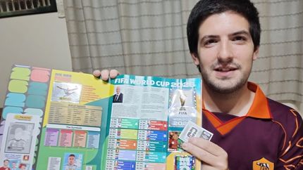 Diego González Massad es de Lomas de Zamora y complet0ó el álbum del Mundial 2026 en sólo 8 días.