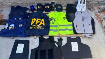 Elementos incautados en los allanamientos en Budge y CABA.