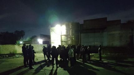 El hecho fue este domingo.