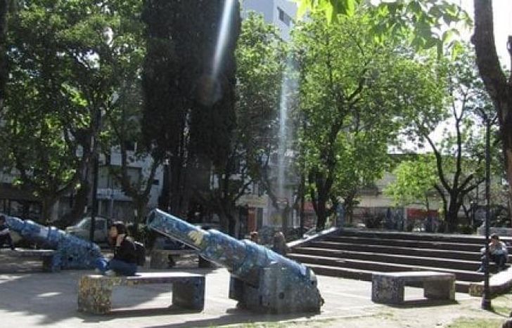 La plaza Espora se llama así desde 1933.