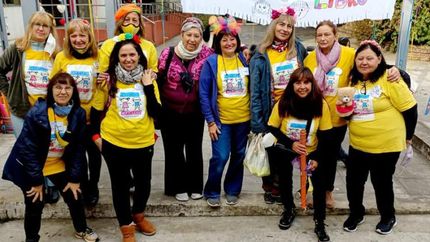 Comprometidas con su labor literaria en el Gandulfo.