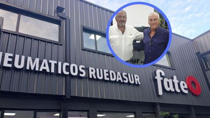 Mario y Daniel, vecinos de Banfield y amigos de toda la vida, llevan adelante Ruedasur.