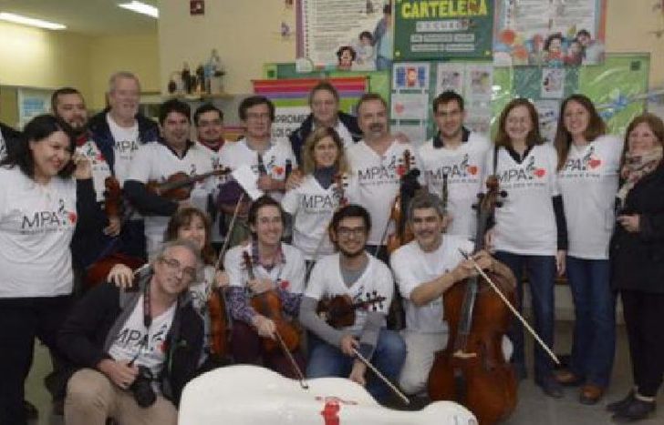 se van a presentar con un show para los más chicos.