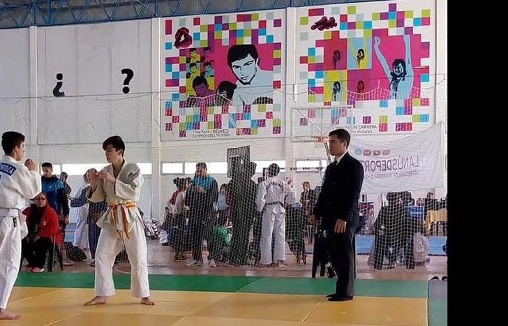 Durán Costa se desempeñó como árbitro en los Juegos Deportivos Bonaerenses.