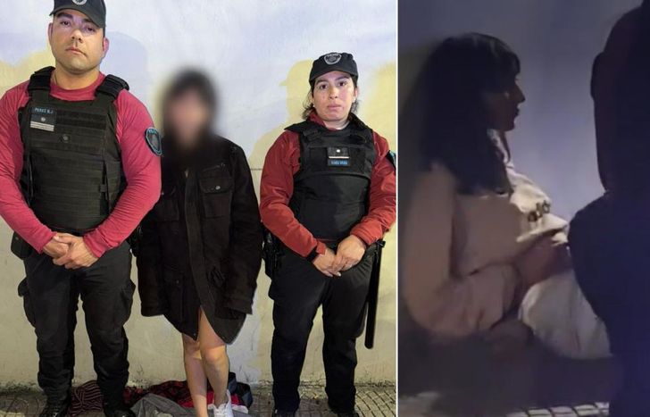 La menor fue encontrada en situación de calle.