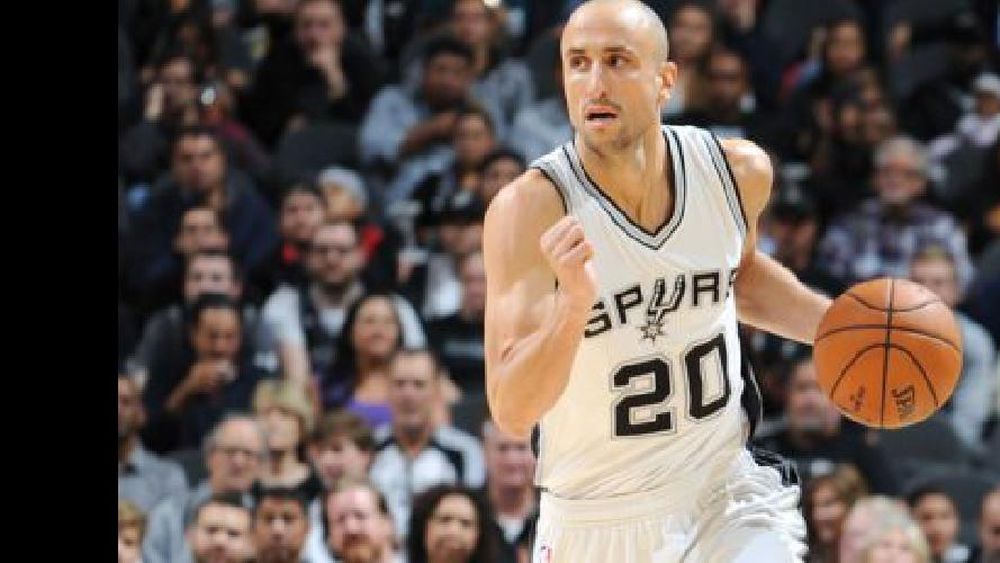 Ginóbili brindó otra colaboración importante para la victoria de los Spurs sobre Memphis en la NBA