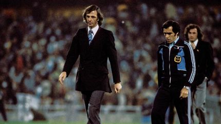 César Luis Menotti, durante el Mundial 78.