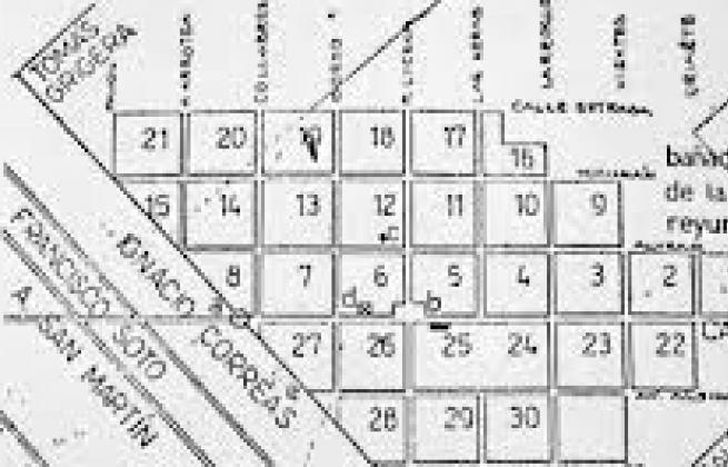 Había un total de 30 chacras.