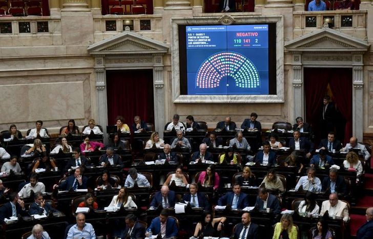 Diputado volvió a mandar a comisiones la Ley Ómnibus de Javier Milei.