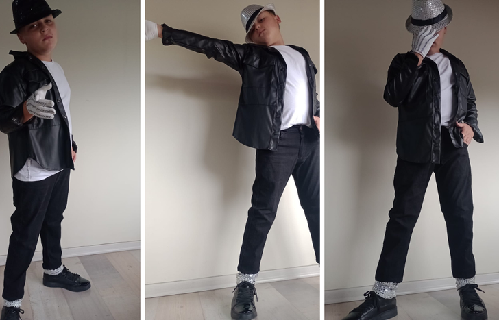 Benizio desde que tenía 3 años que es fanático de Michael Jackson y así espera el estreno de la película del Rey del Pop.&nbsp;