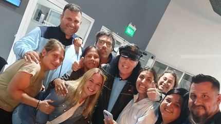 Dave Evans, en Temperley. Dave Evans, en Temperley.