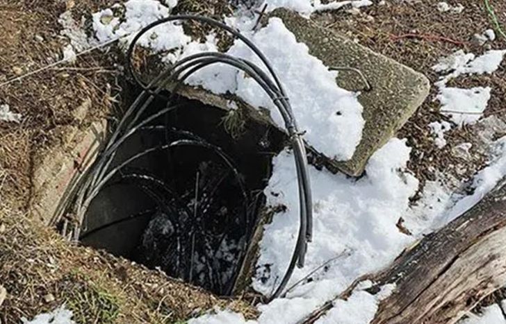 El corte de los cables dejó sin internet a media provincia.