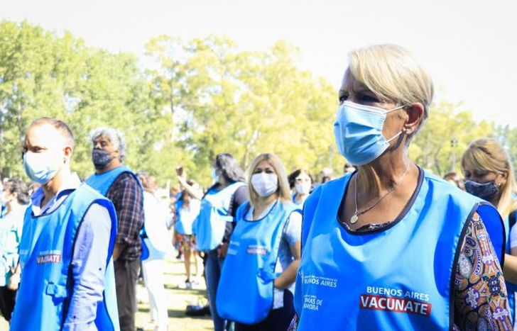 Hay más de 200 voluntarios abocados a la difusión de la vacuna.