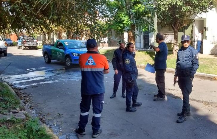 Imágenes del operativo.