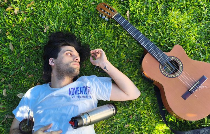 Fran Carzino, músico lomense.&nbsp;