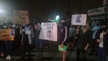 Hace un mes familiares y amigos se concentraron en el mismo lugar