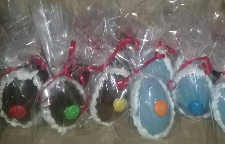 El año pasado elaboraron 200 huevos de pascuas.