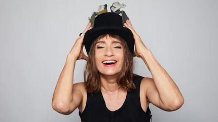 Hilda Lizarazu, en Banfield.