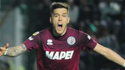 Franco Troyansky anotó el gol de la victoria de Lanús  ante Talleres de Córdoba.