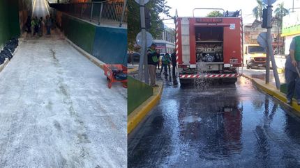 Ya quedó habilitada la circulación de vehículos.