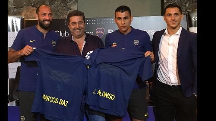 Los futbolistas fueron presentados oficialmente ante la prensa.