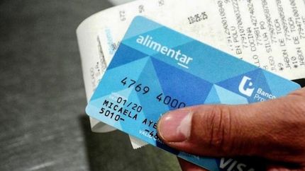 El Gobierno hizo oficial el aumento de la Tarjeta Alimentar.