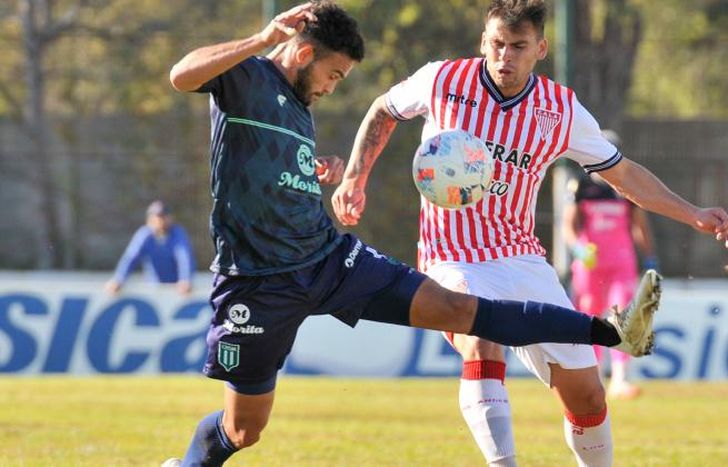 Quintana no pudo gravitar en el primer tiempo.
