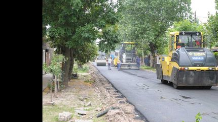 trabajos sobre la calle Núñez de Arce, desde Martín Rodríguez hasta Marsella.