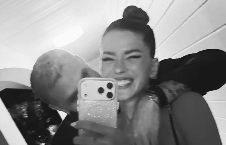 La China Suárez y Mauro Icardi, muy juntos.&nbsp;