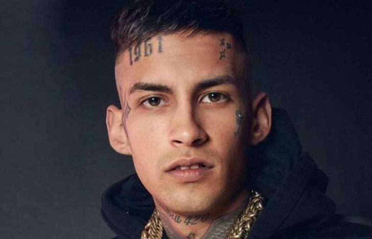 L-Gante, en medio de una grave hecho.