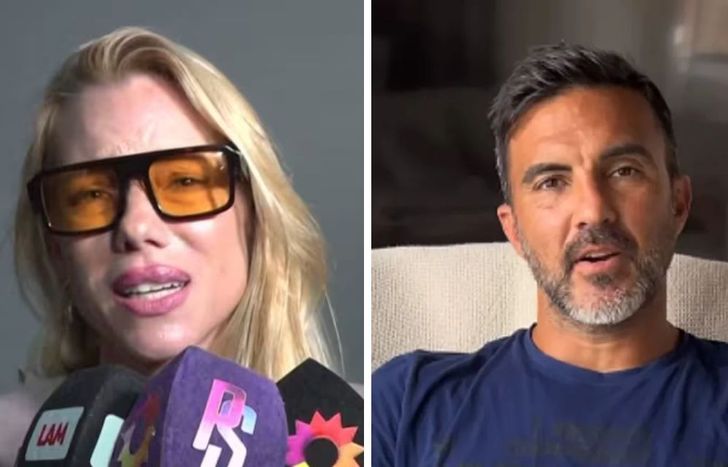 Nicole Neumann contra Fabián Cubero.&nbsp;