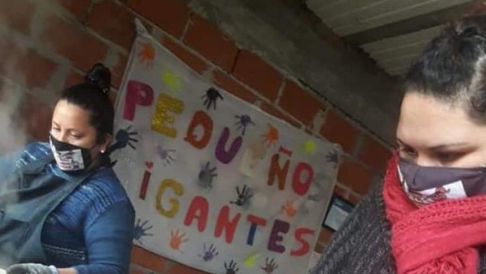 La solidaridad la llevamos en la sangre, dicen en el merendero.