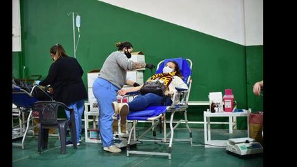 banfield realizo una exitosa jornada de donacion de sangre