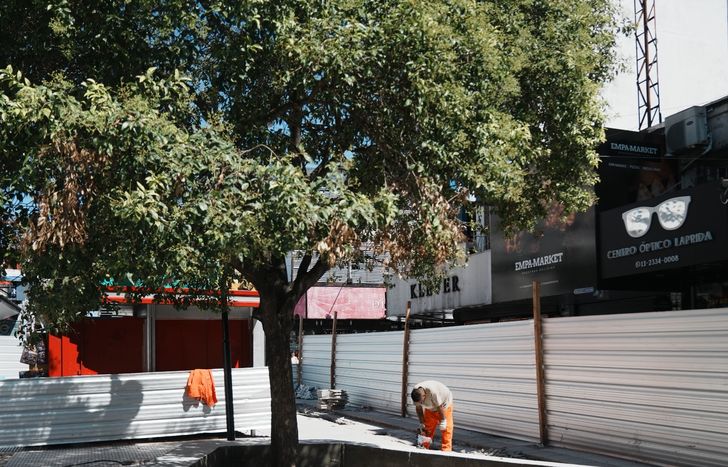 Se van a colocar 2 mil metros de nuevas veredas, 510 metros cuadrados de vegetación.