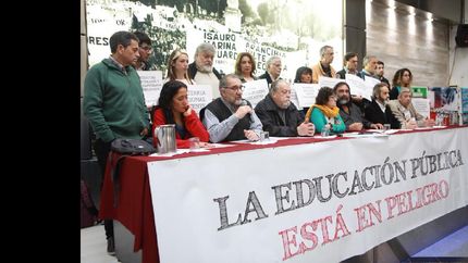 Los docentes, en unidad.