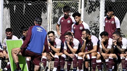 Lanús se prepara bajo las órdenes de Mauricio Pellegrino. Lanús se prepara bajo las órdenes de Mauricio Pellegrino.