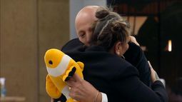 Sandra y su marido Lucas en Gran Hermano.