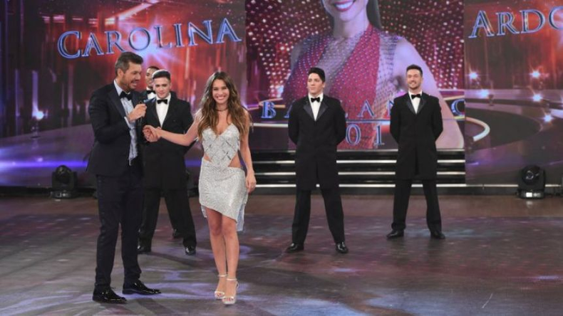 Pampita y Marcelo Tinelli, en otros tiempos. 