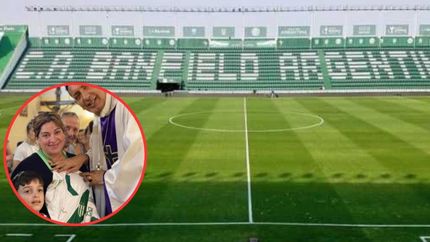 León y su mamá bendecidos por la fe.