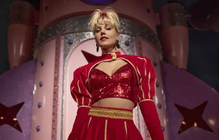 La actriz en la piel de Xuxa.