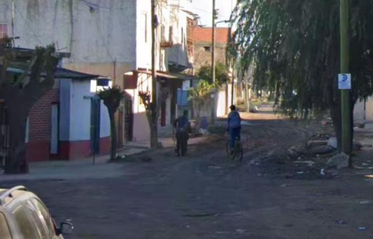 A pocos metros, se encuentra el predio que lograron restituir.