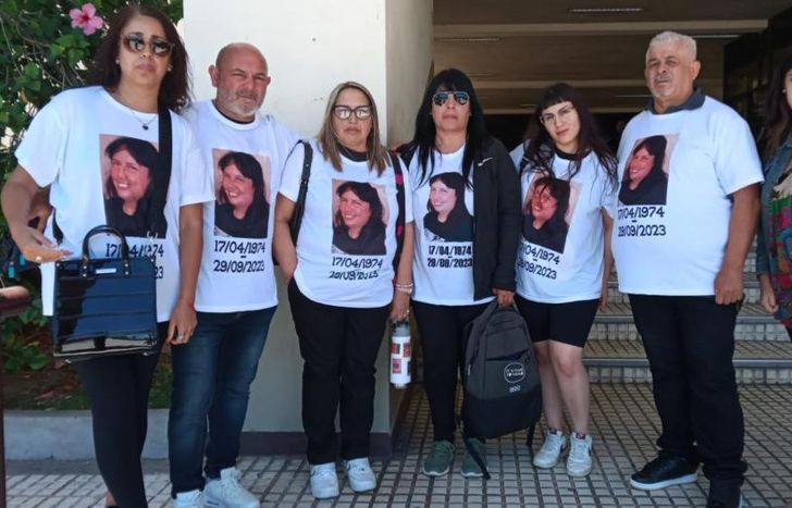 Familiares de la víctima estuvieron presentes en el juicio.