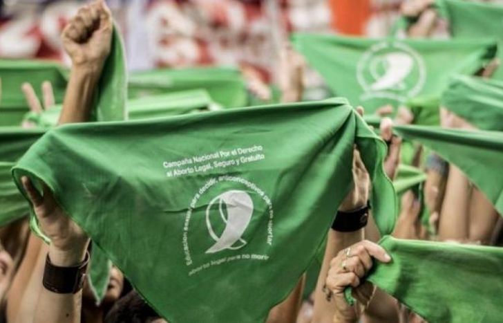 A las 19 habrá un pañuelazo.