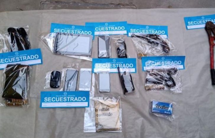 Se secuestraron varios elementos con los que operaban.