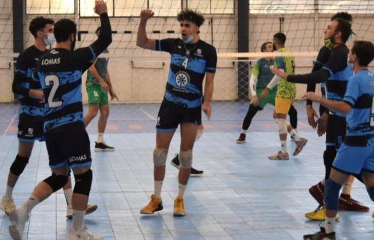 Lomas Vóley avanzó a paso firme en la Liga.