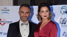 Karina y su esposo.