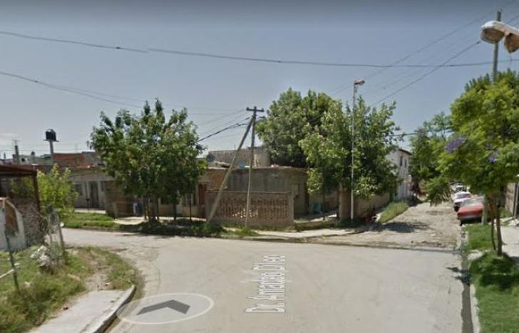 Donde encontraron el cuerpo del hombre asesinado.