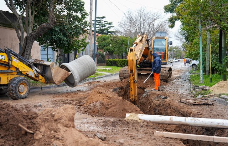 Las obras hídricas llegan a varias localidades de Lomas.