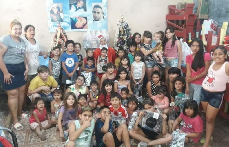 hicieron una clase bíblica visualizada.