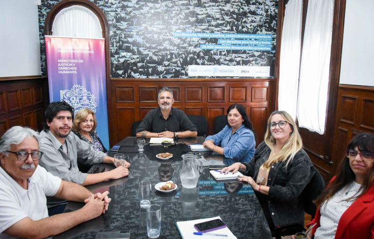 Referentes de Lomas se reunieron con autoridades provinciales.